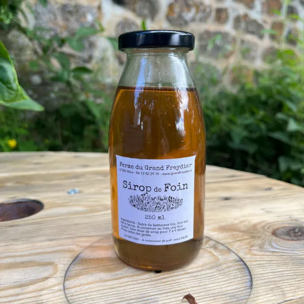 Sirop de foin - 250 ml
