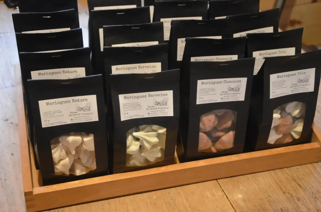 Meringues verveine - sachet 30 g